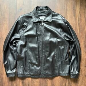 Wilsons Leather M. Julian Black Jacket – Genuine Leather Zip Front